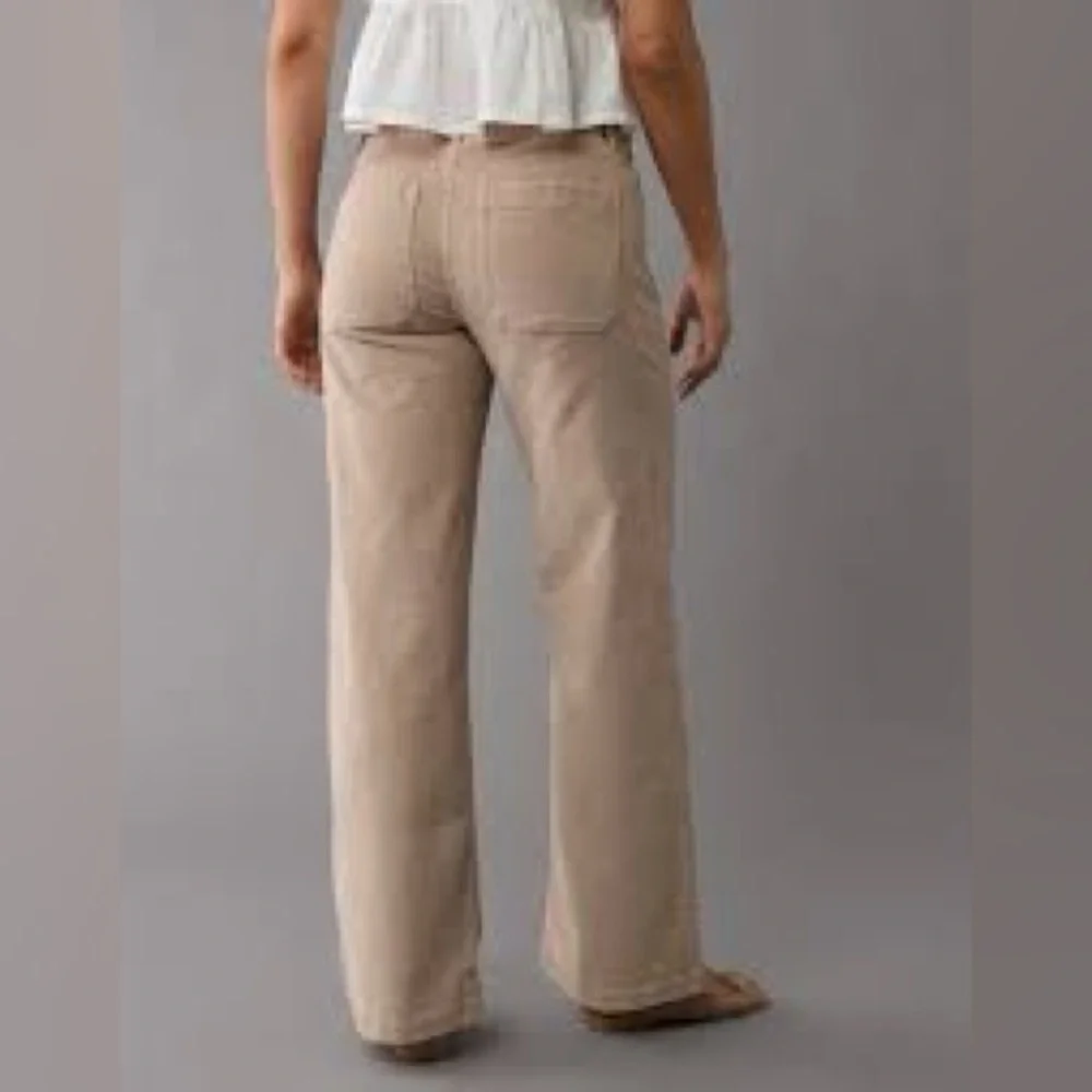 American Eagle Outfitters Low Rise Baggy Wide Leg Corduroy Pants Sz 14 - Picture 3 of 15